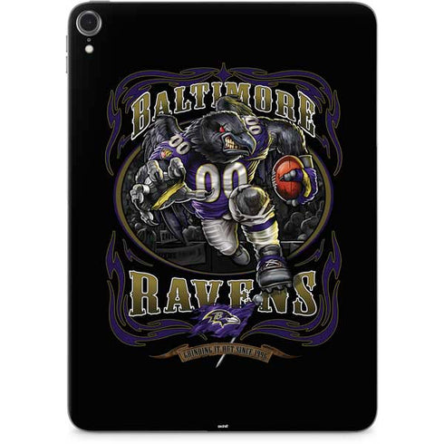 Liquid Blue NFL Baltimore Ravens Running Back Apple iPad Pro Skin