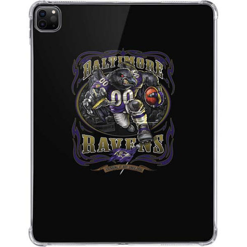 Liquid Blue NFL Baltimore Ravens Running Back iPad Pro 11in (2024) Clear Case