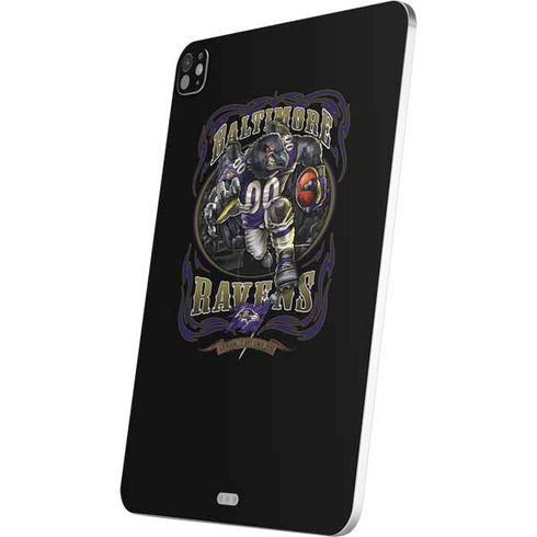 Liquid Blue NFL Baltimore Ravens Running Back iPad Pro 13in M4 (2024) Skin