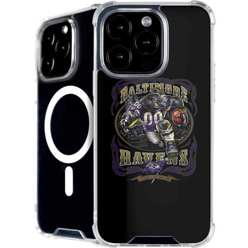 Liquid Blue NFL Baltimore Ravens Running Back iPhone 16 Pro MagSafe Case