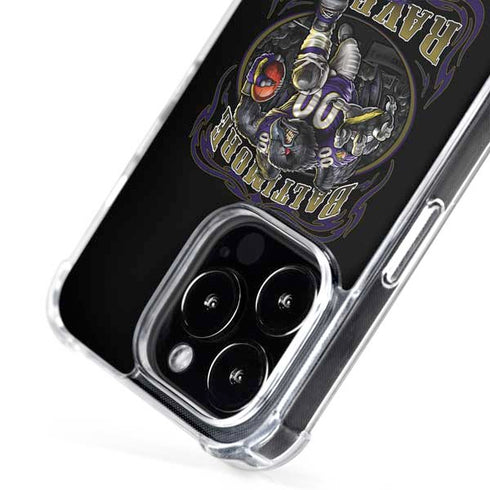 Liquid Blue NFL Baltimore Ravens Running Back iPhone 16 Pro MagSafe Case