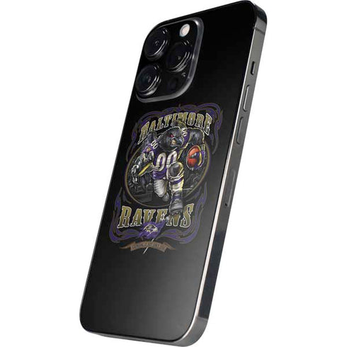 Liquid Blue NFL Baltimore Ravens Running Back iPhone 16 Pro Max Skin