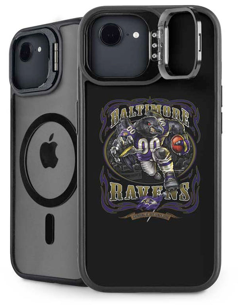 Liquid Blue NFL Baltimore Ravens Running Back iPhone 16e Kickstand Case