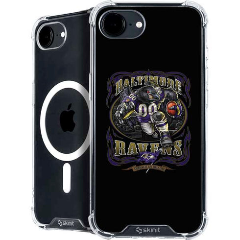 Liquid Blue NFL Baltimore Ravens Running Back iPhone 16e MagSafe Case