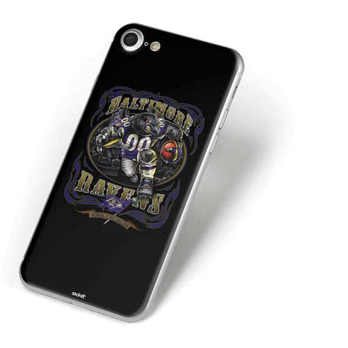 Liquid Blue NFL Baltimore Ravens Running Back iPhone 8 Skin