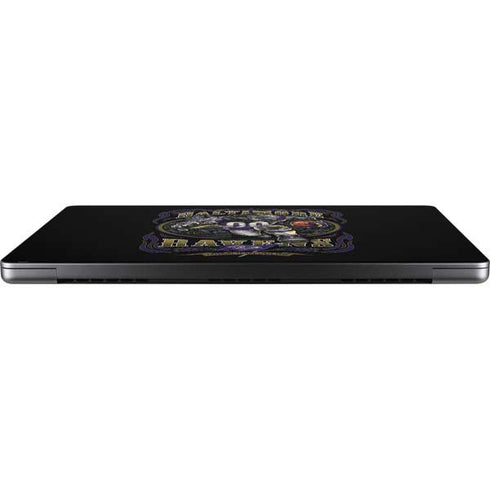 Liquid Blue NFL Baltimore Ravens Running Back Apple MacBook Pro 14-inch Skin