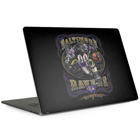 Liquid Blue NFL Baltimore Ravens Running Back MacBook Skins