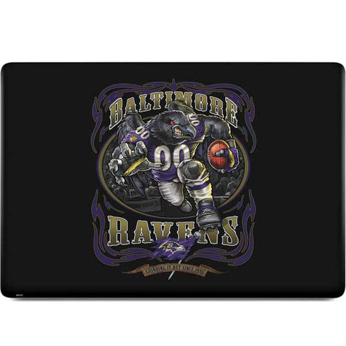 Liquid Blue NFL Baltimore Ravens Running Back MacBook Skins