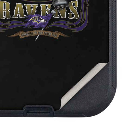 Liquid Blue NFL Baltimore Ravens Running Back Otterbox Defender iPhone Skin