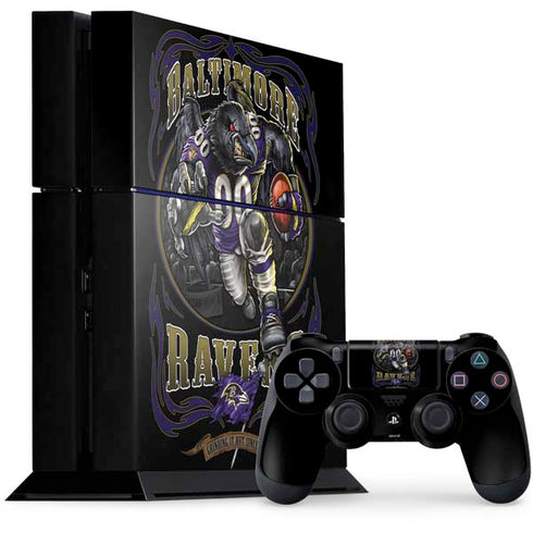 Liquid Blue NFL Baltimore Ravens Running Back PlayStation PS4 Skins