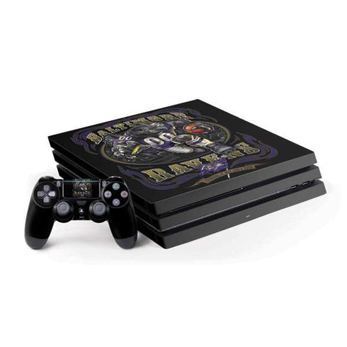 Liquid Blue NFL Baltimore Ravens Running Back PlayStation PS4 Skins