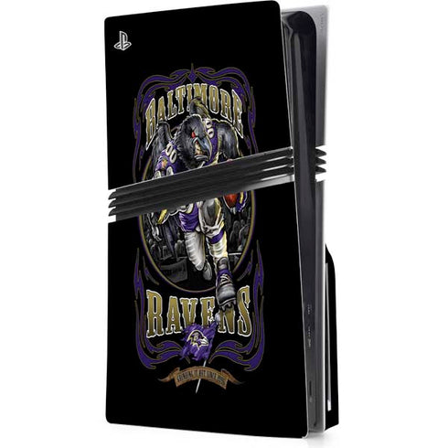 Liquid Blue NFL Baltimore Ravens Running Back PlayStation PS5 Skins