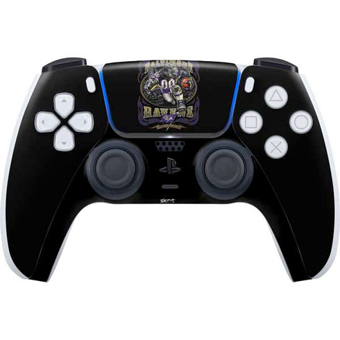 Liquid Blue NFL Baltimore Ravens Running Back PlayStation PS5 Skins