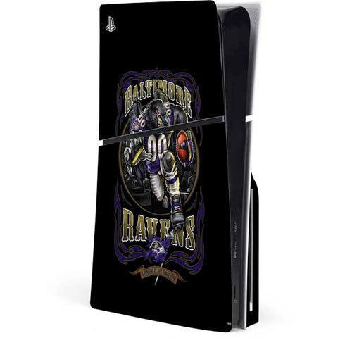 Liquid Blue NFL Baltimore Ravens Running Back PlayStation PS5 Skins