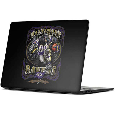 Liquid Blue NFL Baltimore Ravens Running Back Surface Laptop 7 13.8in Skin