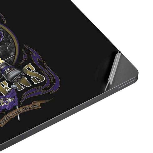 Liquid Blue NFL Baltimore Ravens Running Back Surface Laptop 7 13.8in Skin