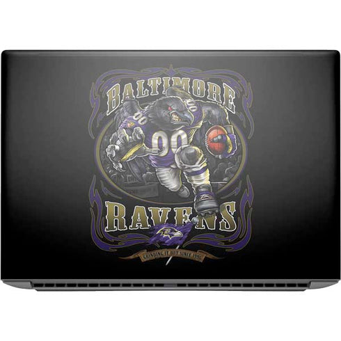Liquid Blue NFL Baltimore Ravens Running Back HP ZBook Fury 16 G10 Skin