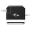 NFL Baltimore Ravens Shutout 85W Power Adapter (15 and 17 inch MacBook Pro Charger) Skin