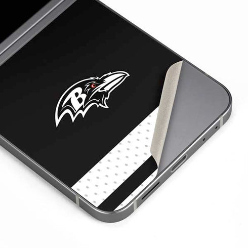 NFL Baltimore Ravens Shutout Galaxy Z Flip6 Skin