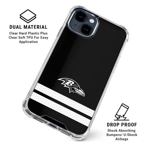 NFL Baltimore Ravens Shutout iPhone 15 Clear Case