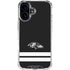 NFL Baltimore Ravens Shutout iPhone 16 Clear Case