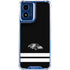 NFL Baltimore Ravens Shutout Moto G 5G (2024) Clear Case