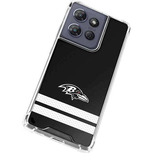 NFL Baltimore Ravens Shutout Moto G Play 5G (2025) Clear Case