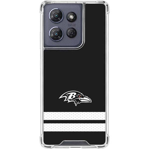 NFL Baltimore Ravens Shutout Moto G Power 5G (2025) Clear Case