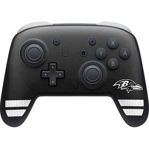 NFL Baltimore Ravens Shutout Nintendo Switch 2 (2025) Pro Controller Skin
