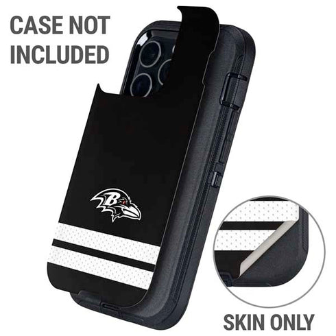 NFL Baltimore Ravens Shutout Otterbox Defender iPhone Skin