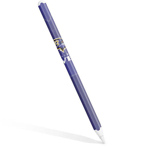 NFL Baltimore Ravens Team Jersey Apple Pencil (2nd Gen 2019) Skin
