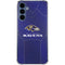 NFL Baltimore Ravens Team Jersey Galaxy A35 5G Clear Case