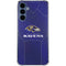 NFL Baltimore Ravens Team Jersey Galaxy A55 5G Clear Case