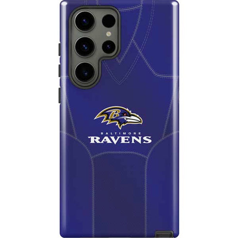NFL Baltimore Ravens Team Jersey Galaxy S23 Ultra Pro Case