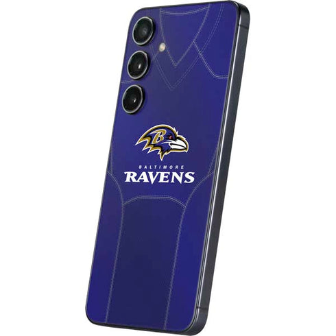 NFL Baltimore Ravens Team Jersey Galaxy S25 Plus Skin
