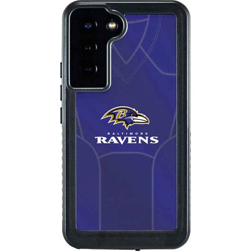 NFL Baltimore Ravens Team Jersey Galaxy S24 Plus Waterproof Case