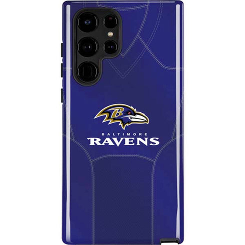 NFL Baltimore Ravens Team Jersey Galaxy Cases