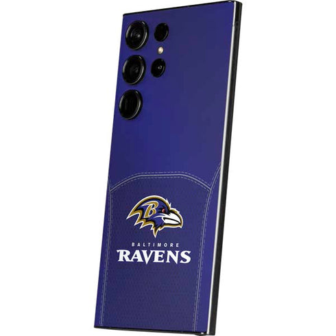NFL Baltimore Ravens Team Jersey Galaxy S25 Ultra Skin
