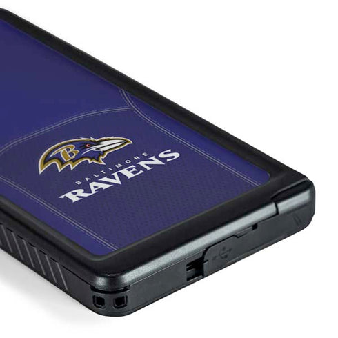 NFL Baltimore Ravens Team Jersey Galaxy S24 Ultra Waterproof Case