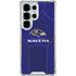 NFL Baltimore Ravens Team Jersey Galaxy S25 Ultra Clear Case