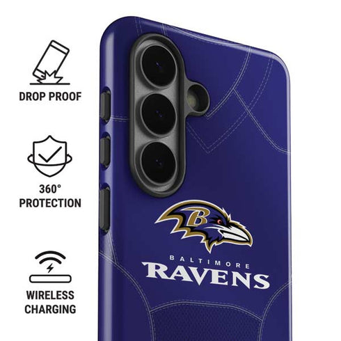 NFL Baltimore Ravens Team Jersey Galaxy S26 Impact Case