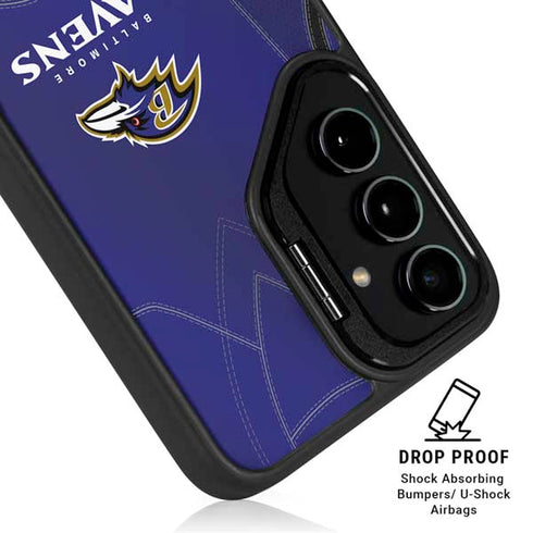 NFL Baltimore Ravens Team Jersey Galaxy S26 Ultra Kickstand Case