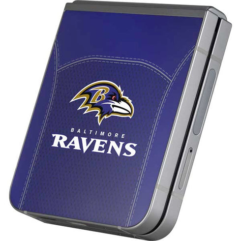 NFL Baltimore Ravens Team Jersey Galaxy Z Flip6 Skin