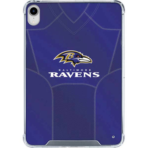 NFL Baltimore Ravens Team Jersey iPad 11th Gen (2025) Clear Case