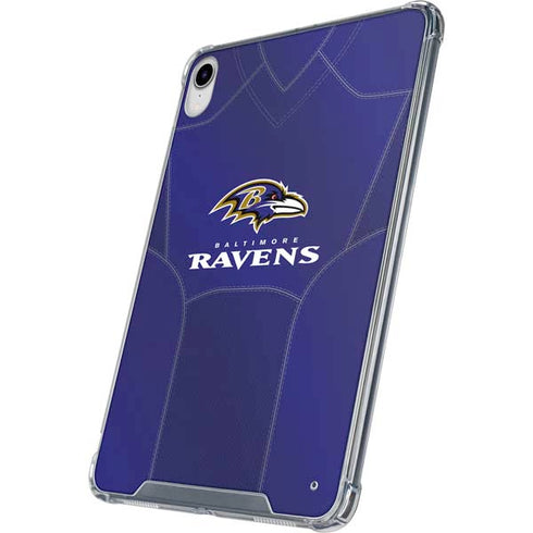 NFL Baltimore Ravens Team Jersey iPad 11th Gen (2025) Clear Case
