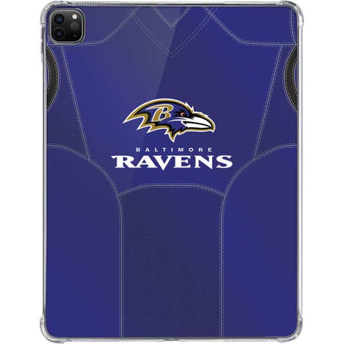 NFL Baltimore Ravens Team Jersey iPad Pro 11in (2024) Clear Case