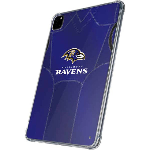 NFL Baltimore Ravens Team Jersey iPad Pro 11in (2024) Clear Case
