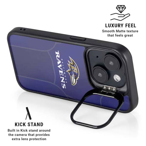 NFL Baltimore Ravens Team Jersey iPhone 14 Plus Kickstand Case