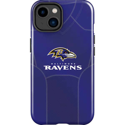 NFL Baltimore Ravens Team Jersey iPhone 15 Impact Case