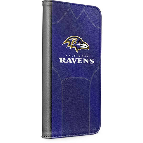 NFL Baltimore Ravens Team Jersey iPhone 15 Plus Folio Case